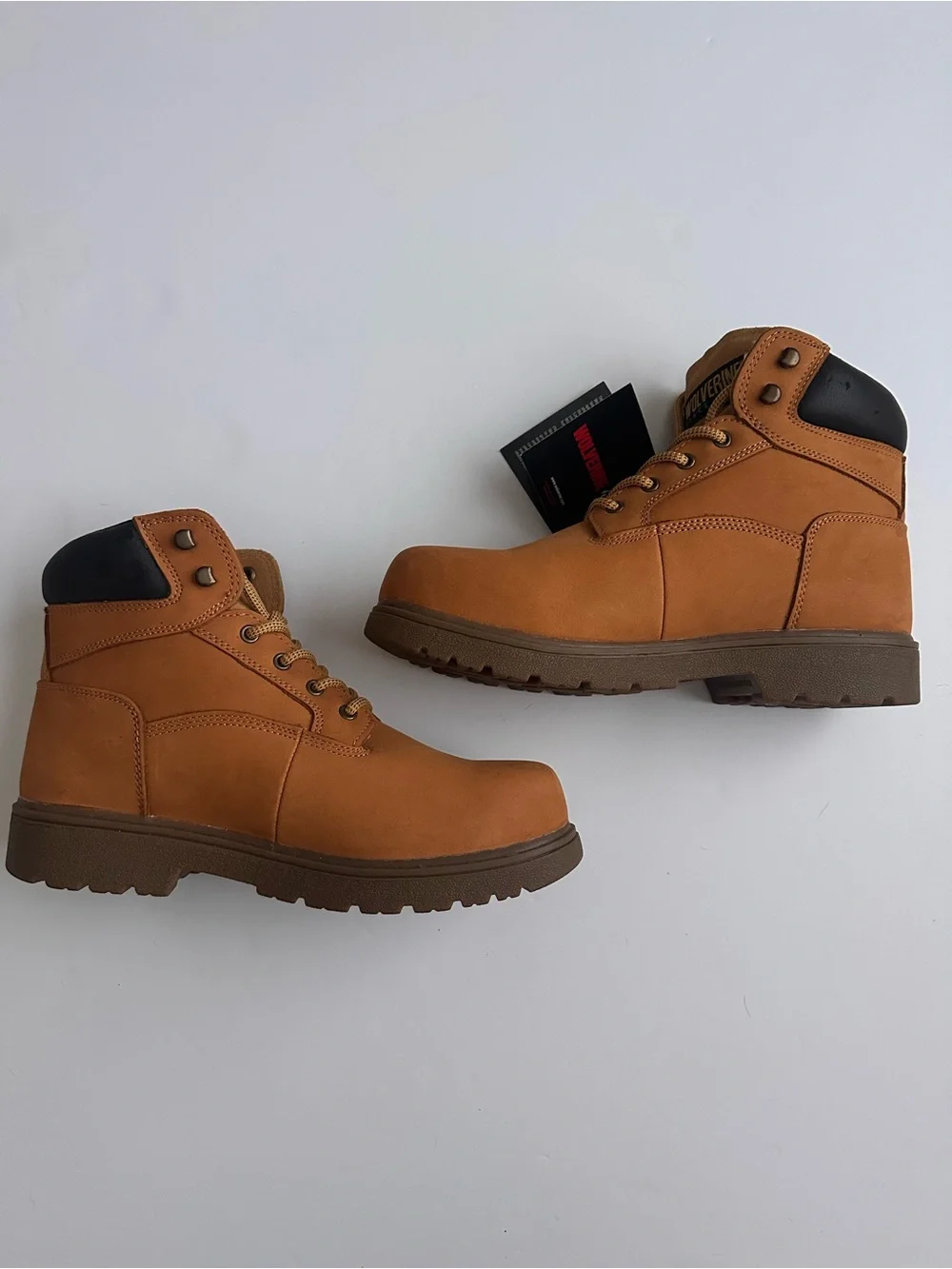 Wolverine Wheat Lace-Up Men's Work Boots